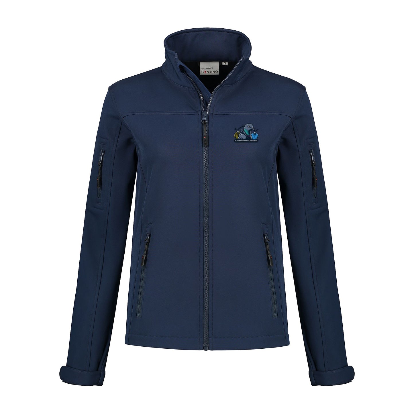 DSK Original Softshell Jas Dames - Sportieve Outdoor Jas