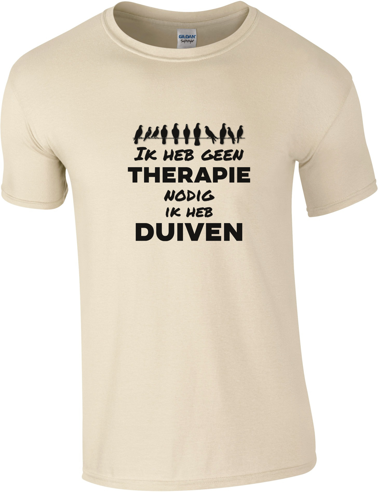 Ich brauche keine Therapie, ich habe Tauben-T-Shirt | Taubensportbekleidung | Komfortabel & Einzigartig