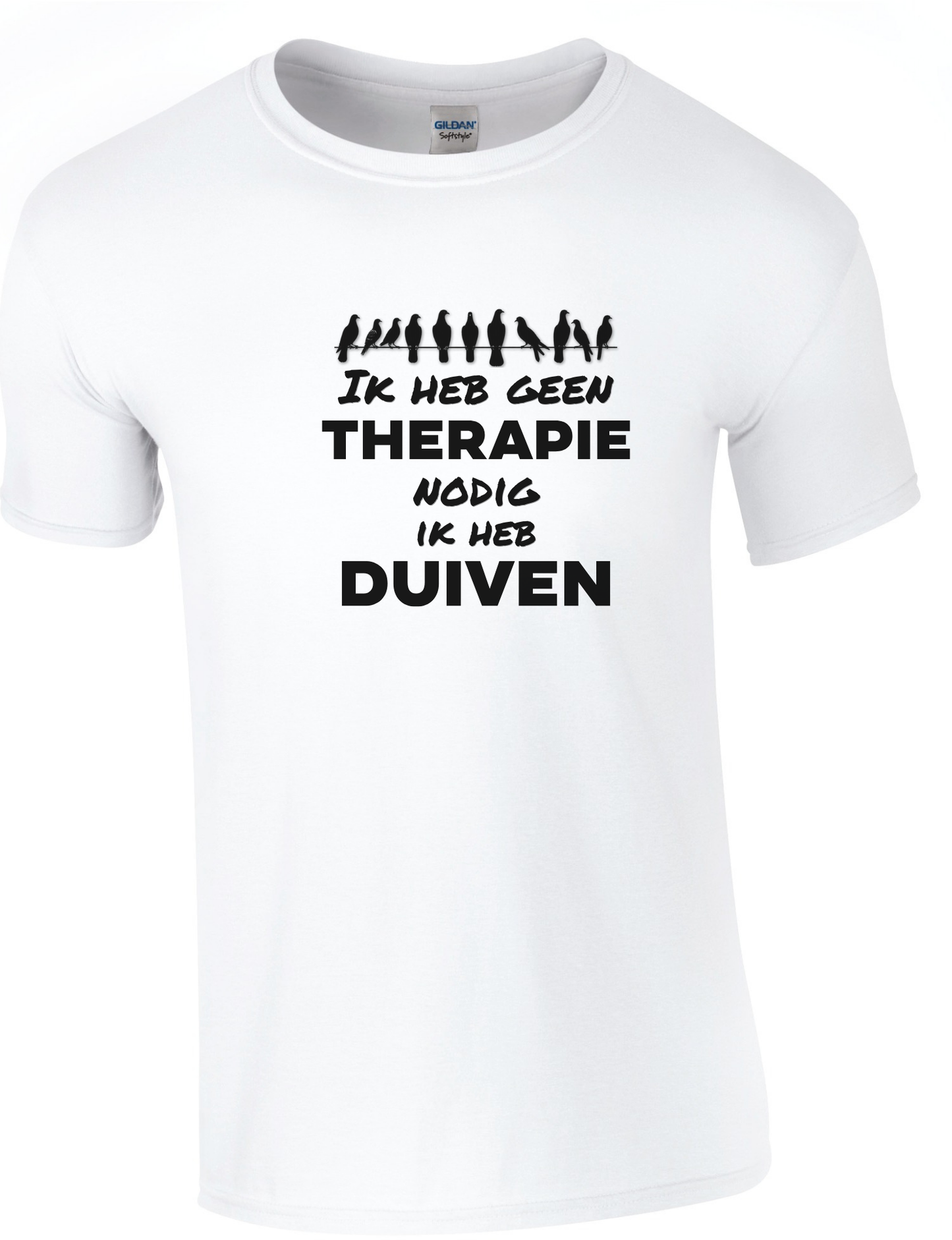 Ich brauche keine Therapie, ich habe Tauben-T-Shirt | Taubensportbekleidung | Komfortabel & Einzigartig