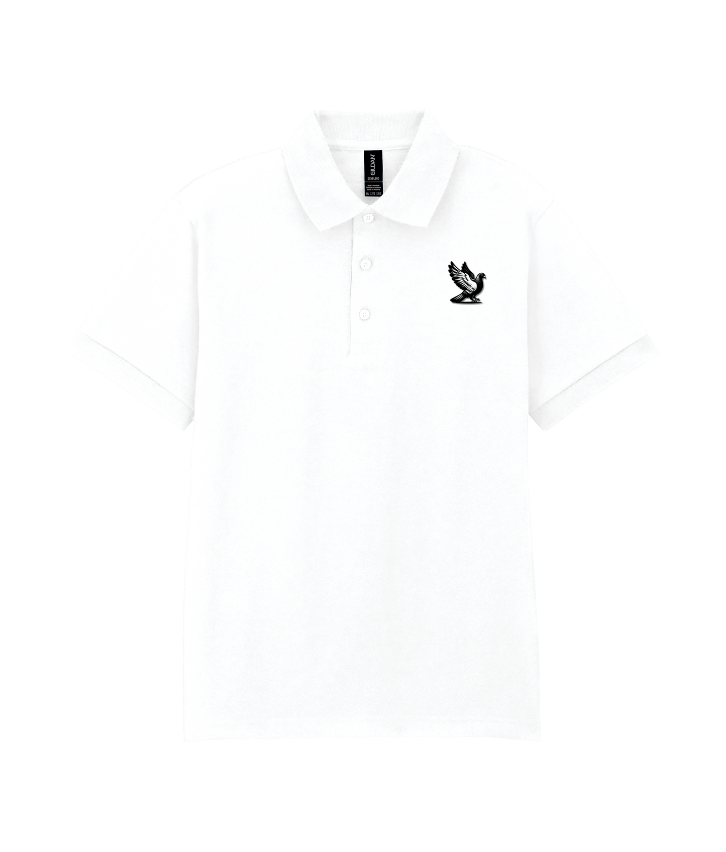 DSK Classic Kinder Polo - Stijlvolle Polo met Duiven Logo voor Jongens en Meisjes