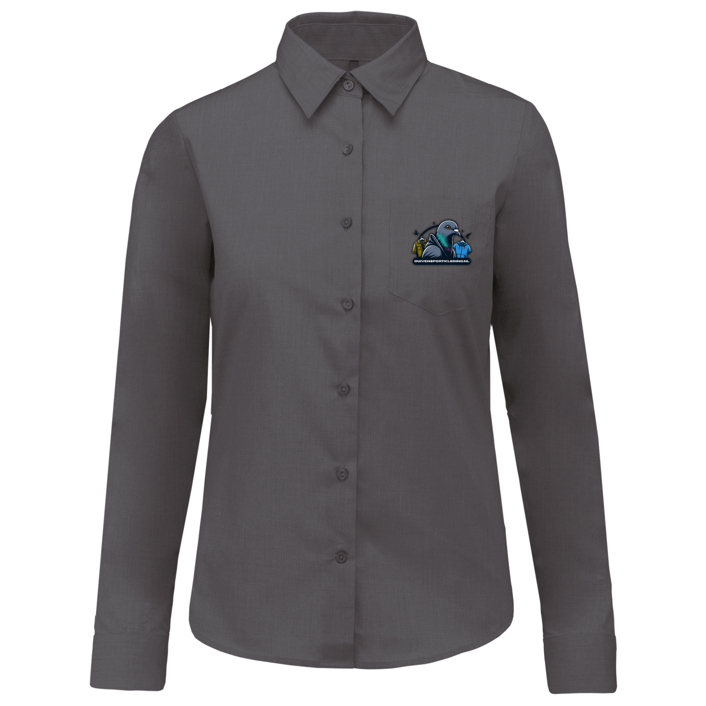DSK Original Overhemd Dames | Lange Mouw | Duivensport Blouse