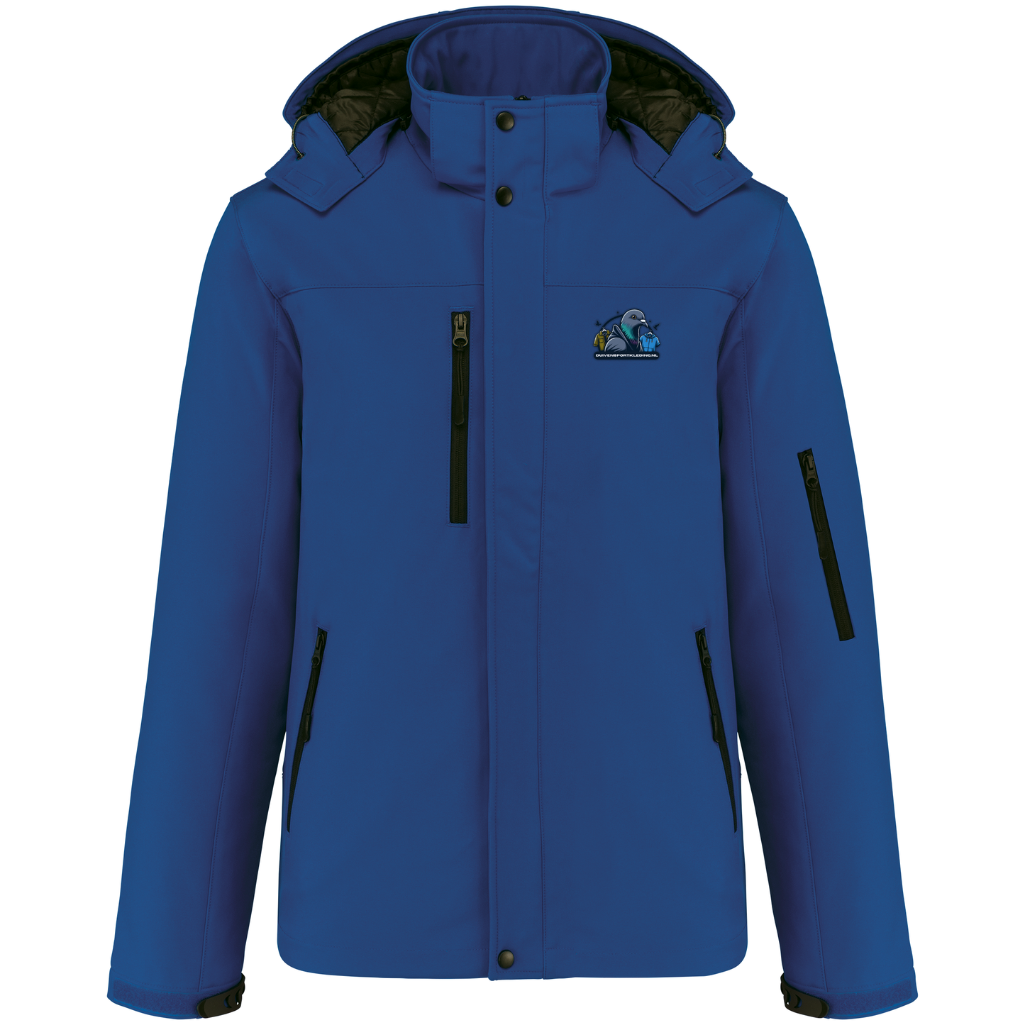 DSK Original Heren Softshell Winterjas - Waterdichte & Ademende Gewatteerde Parka