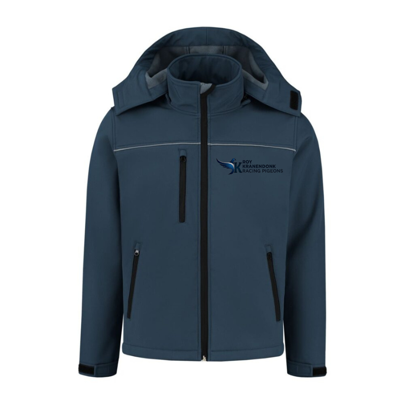 Roy Kranendonk Racing Pigeons Softshell Jas - Comfort en Bescherming voor Duivenliefhebbers
