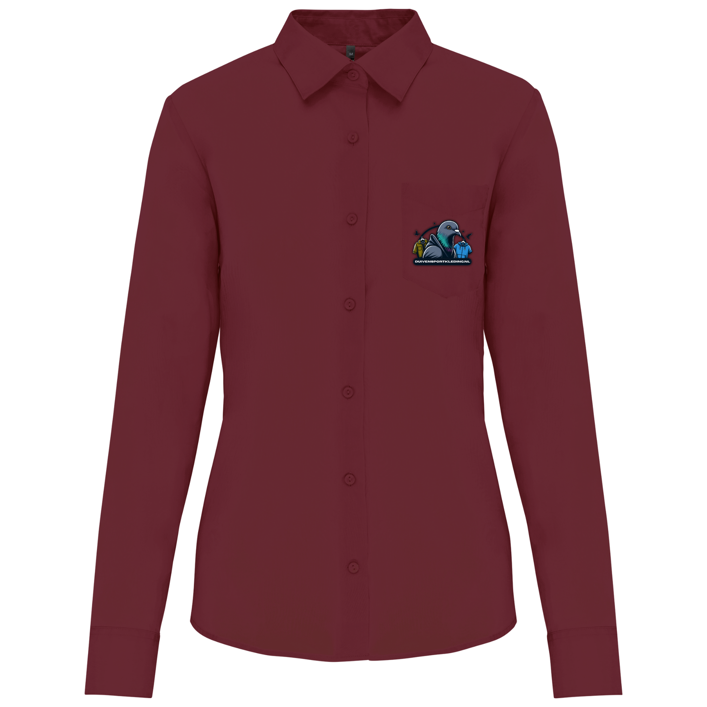 DSK Original Overhemd Dames | Lange Mouw | Duivensport Blouse