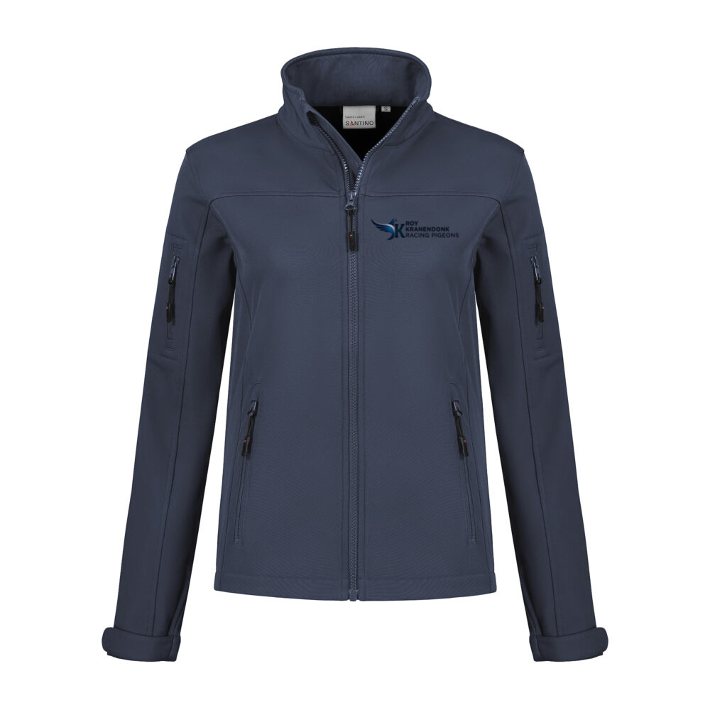 Roy Kranendonk Racing Pigeons Women's Softshell Jacket - Stylish Protection