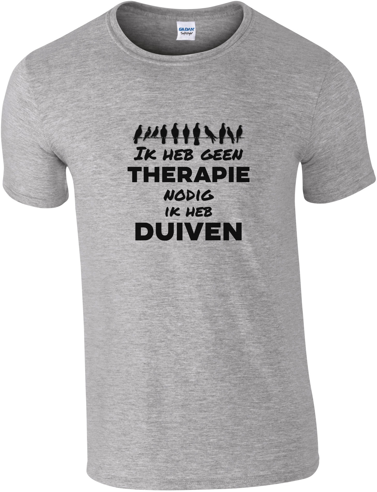 Ich brauche keine Therapie, ich habe Tauben-T-Shirt | Taubensportbekleidung | Komfortabel & Einzigartig