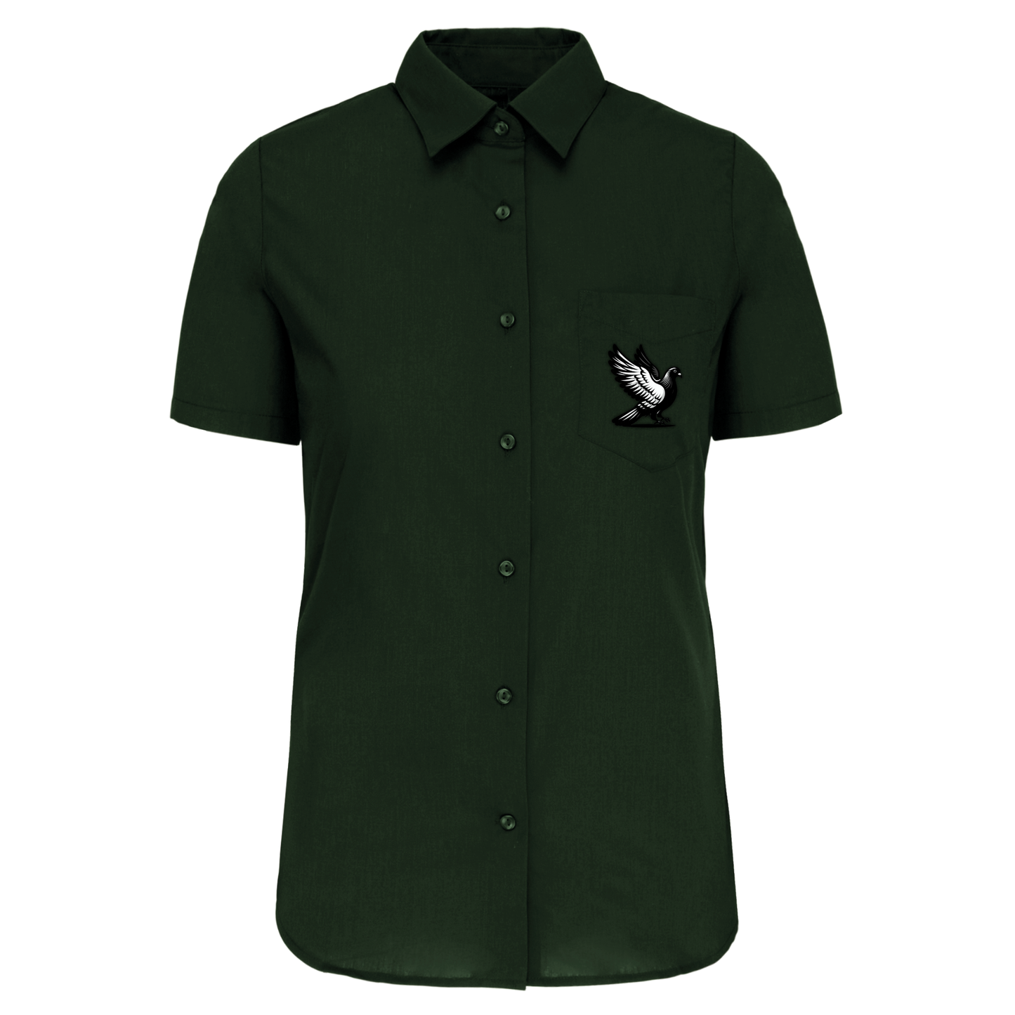 DSK Classic Overhemd Dames | Korte Mouw | Klassieke Duivensport Mode