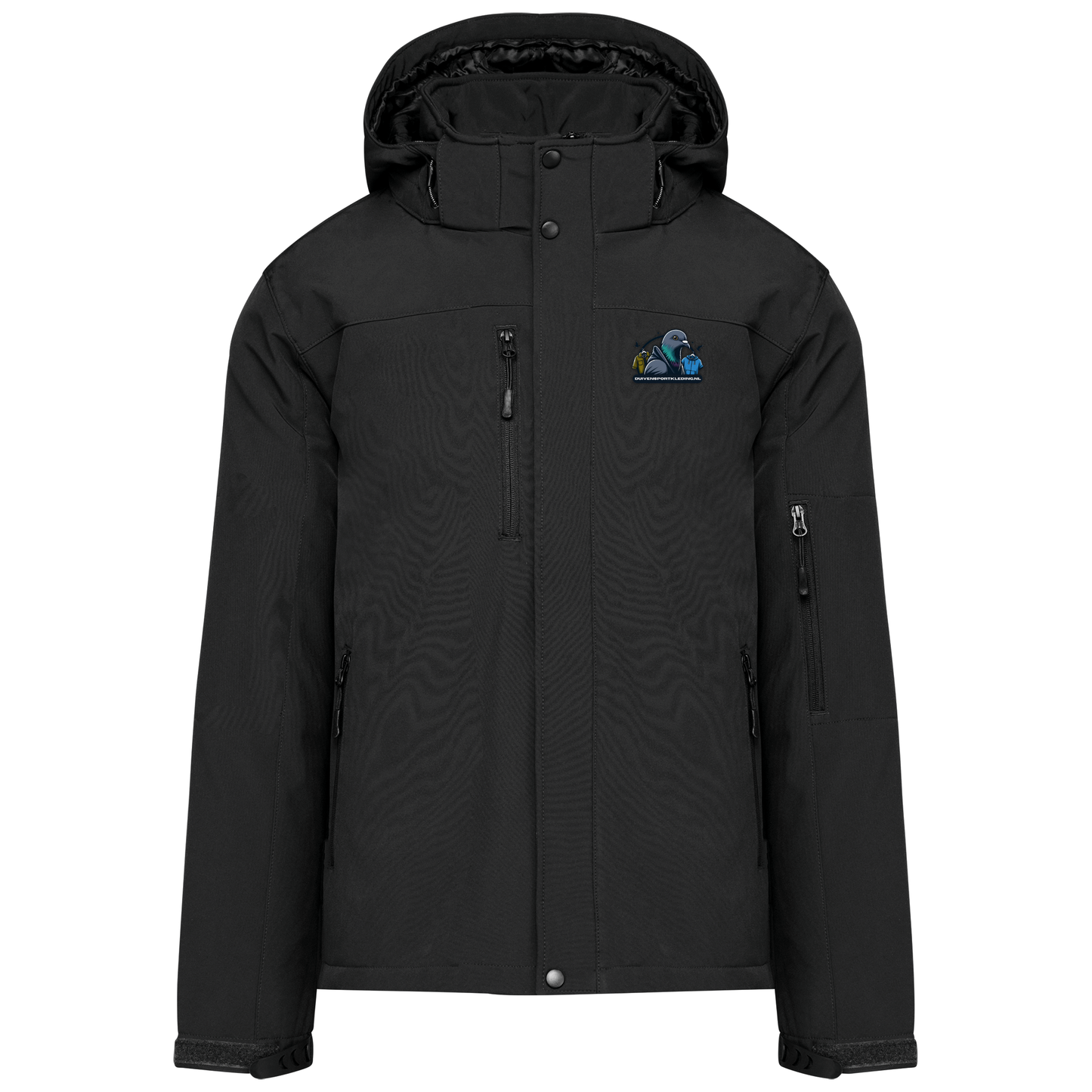 DSK Original Heren Softshell Winterjas - Waterdichte & Ademende Gewatteerde Parka