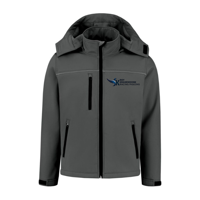 Roy Kranendonk Racing Pigeons Softshell Jas - Comfort en Bescherming voor Duivenliefhebbers