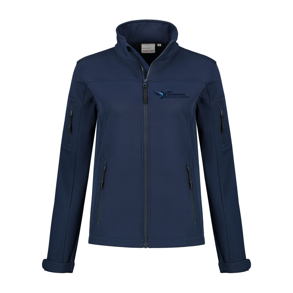 Roy Kranendonk Racing Pigeons Women's Softshell Jacket - Stylish Protection