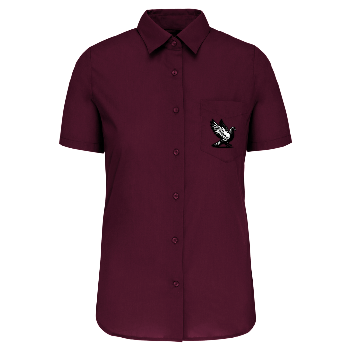 DSK Classic Overhemd Dames | Korte Mouw | Klassieke Duivensport Mode