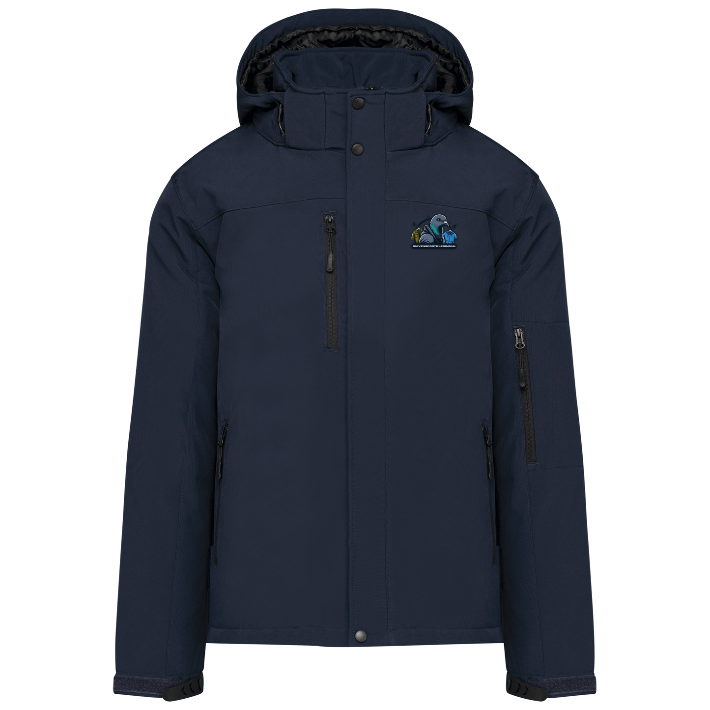 DSK Original Heren Softshell Winterjas - Waterdichte & Ademende Gewatteerde Parka