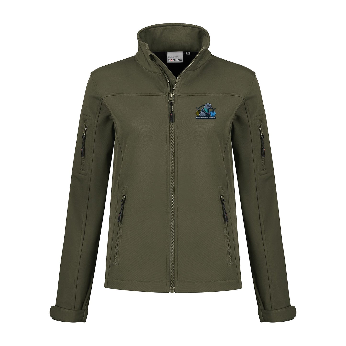 DSK Original Softshell Jas Dames - Sportieve Outdoor Jas