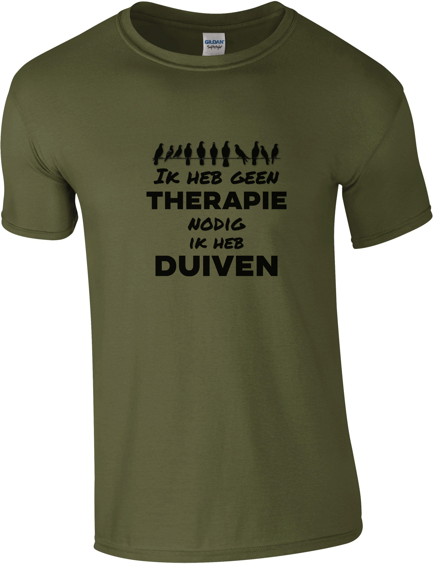 Ich brauche keine Therapie, ich habe Tauben-T-Shirt | Taubensportbekleidung | Komfortabel & Einzigartig