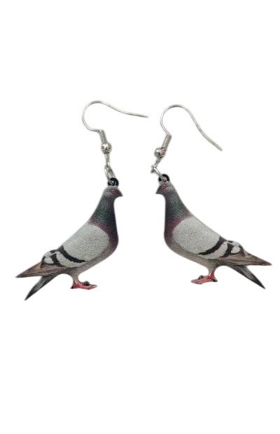 Carrier Pigeon Earrings