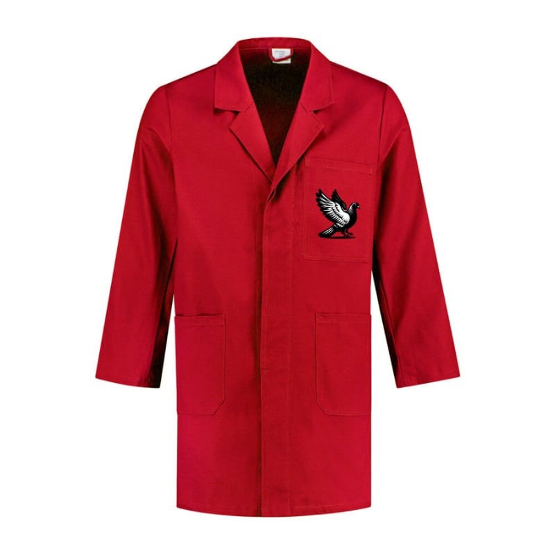 DSK Classic Stofjas - Rood - XXL - Tijdloze Bescherming voor Duivenliefhebbers