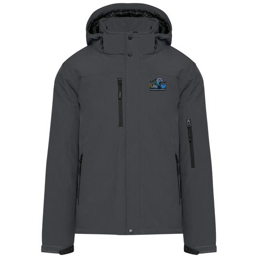 DSK Original Heren Softshell Winterjas - Waterdichte & Ademende Gewatteerde Parka