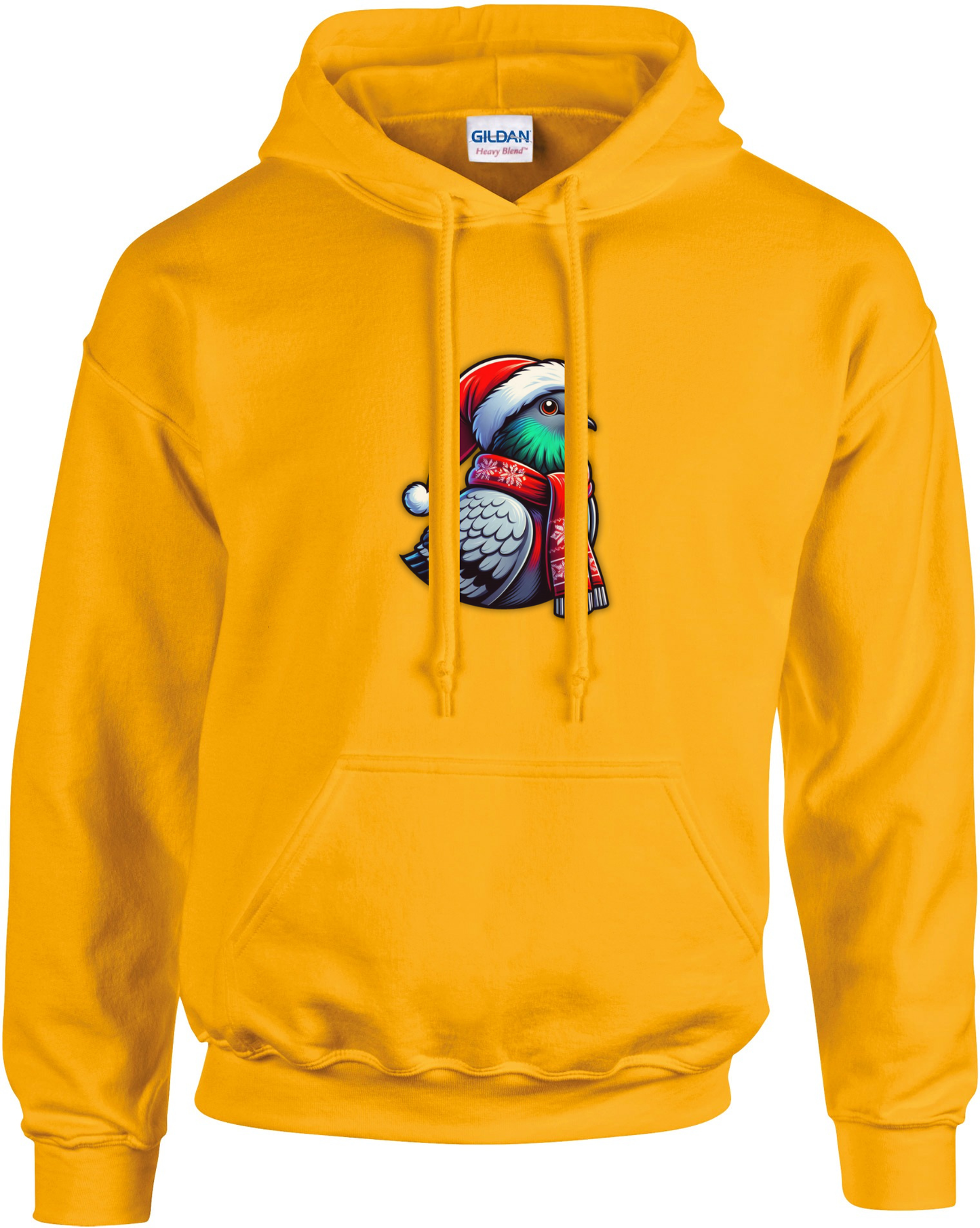 DSK Kerst Hoodie - 1 Duif - Warme Duivensport Hoodie