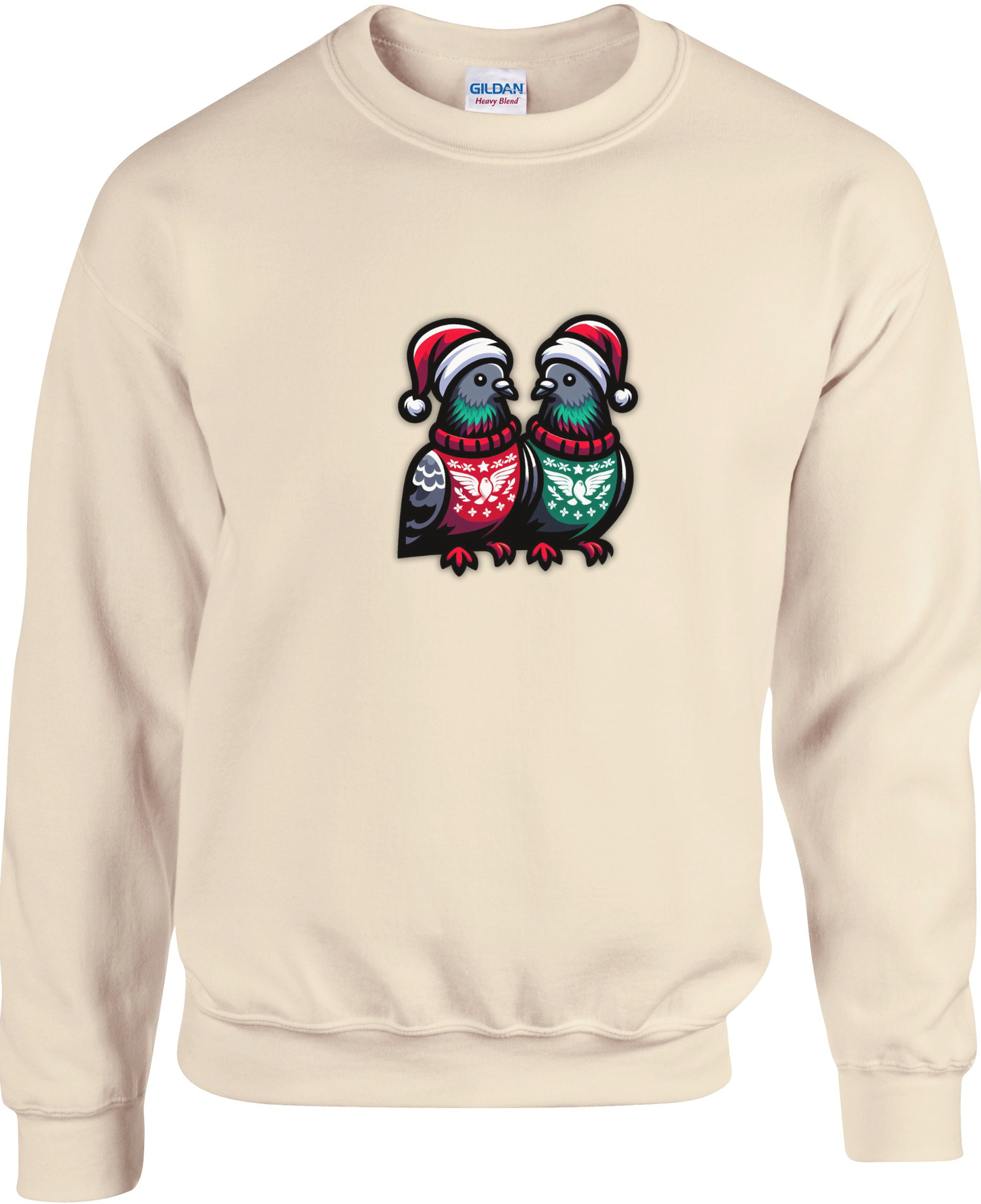 DSK Kerst Sweater - 2 Duiven - Comfortabele Wintertrui