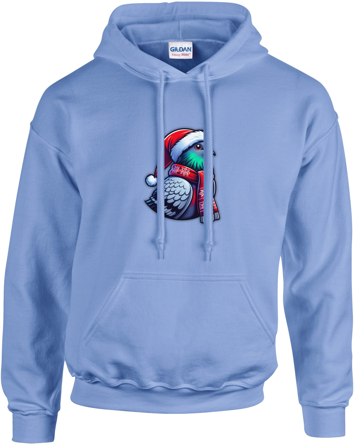 DSK Kerst Hoodie - 1 Duif - Warme Duivensport Hoodie