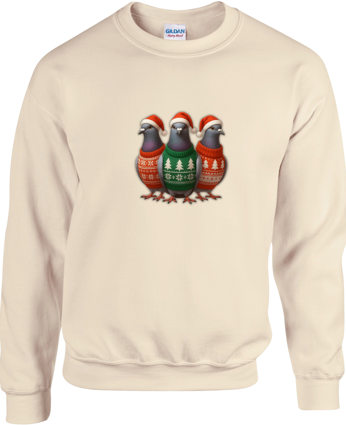 DSK Kerst Sweater - 3 Duiven - Stijlvolle Duivensport Trui