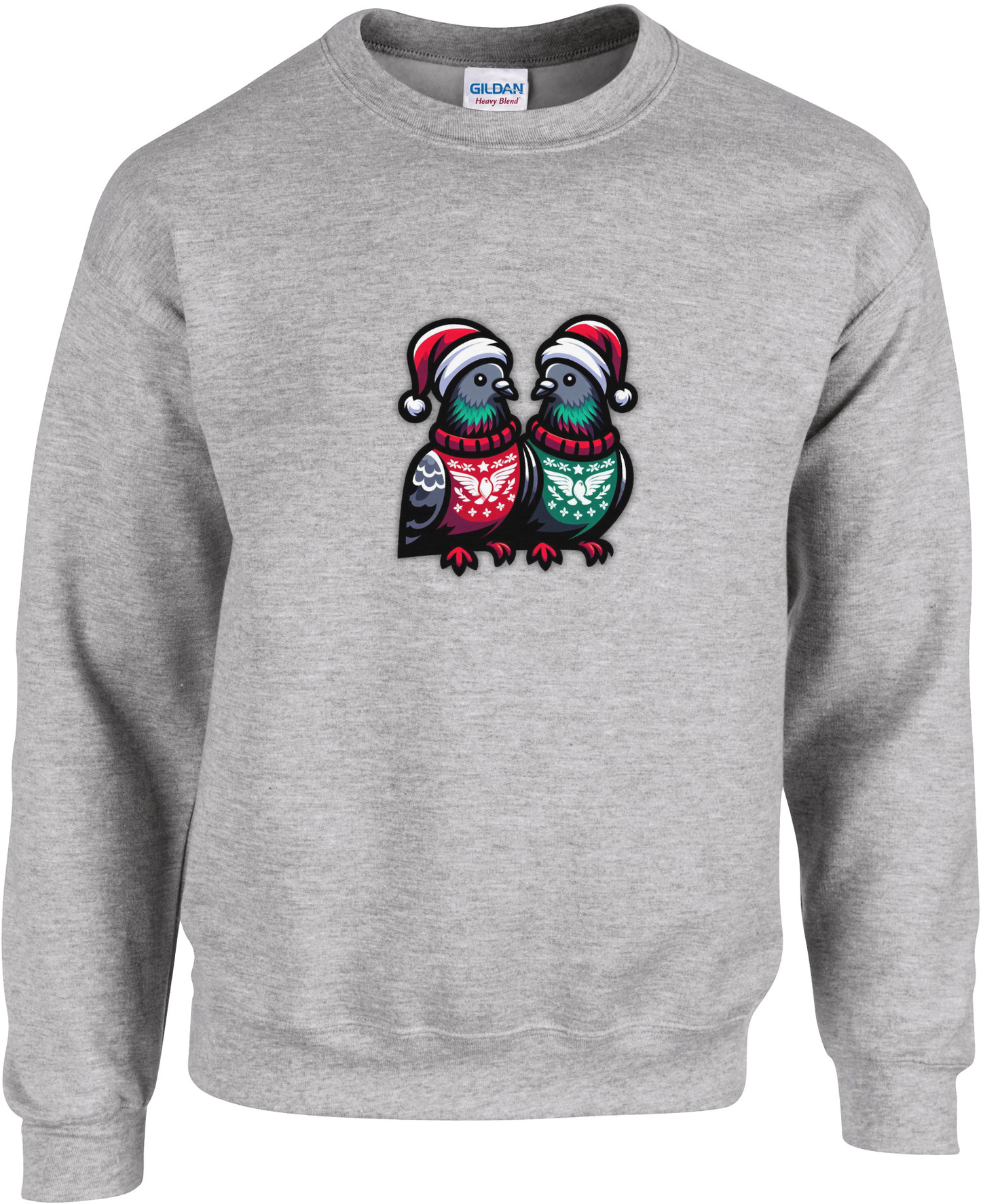 DSK Kerst Sweater - 2 Duiven - Comfortabele Wintertrui