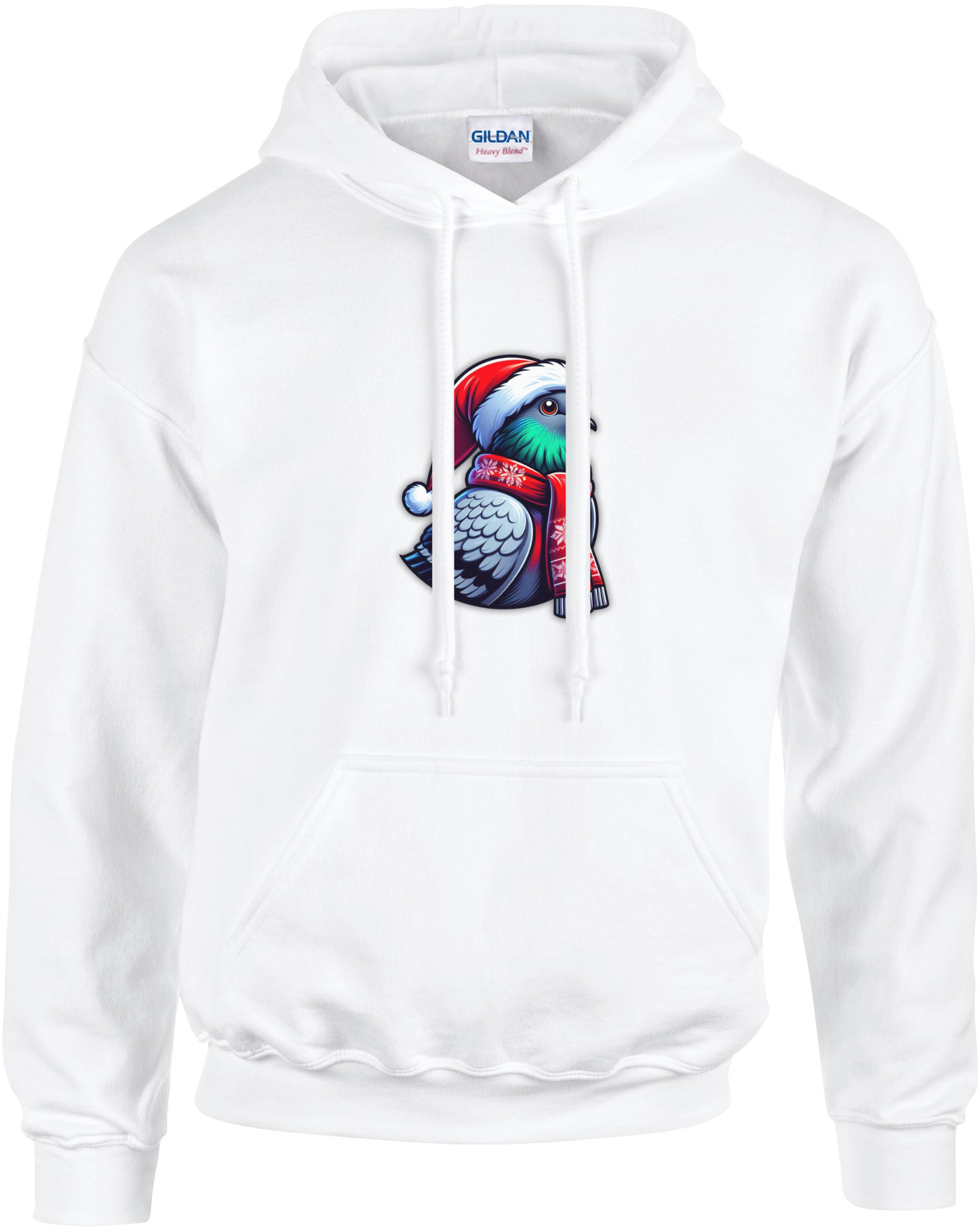 DSK Kerst Hoodie - 1 Duif - Warme Duivensport Hoodie