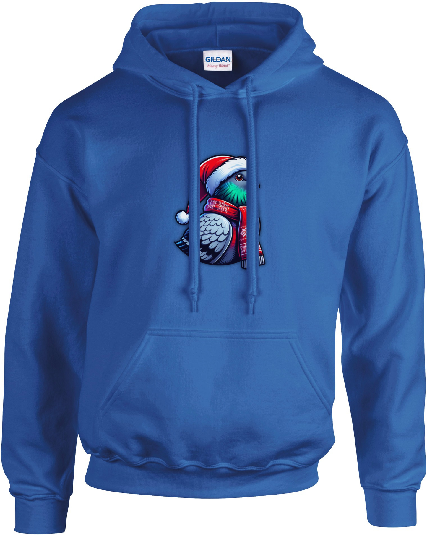 DSK Kerst Hoodie - 1 Duif - Warme Duivensport Hoodie