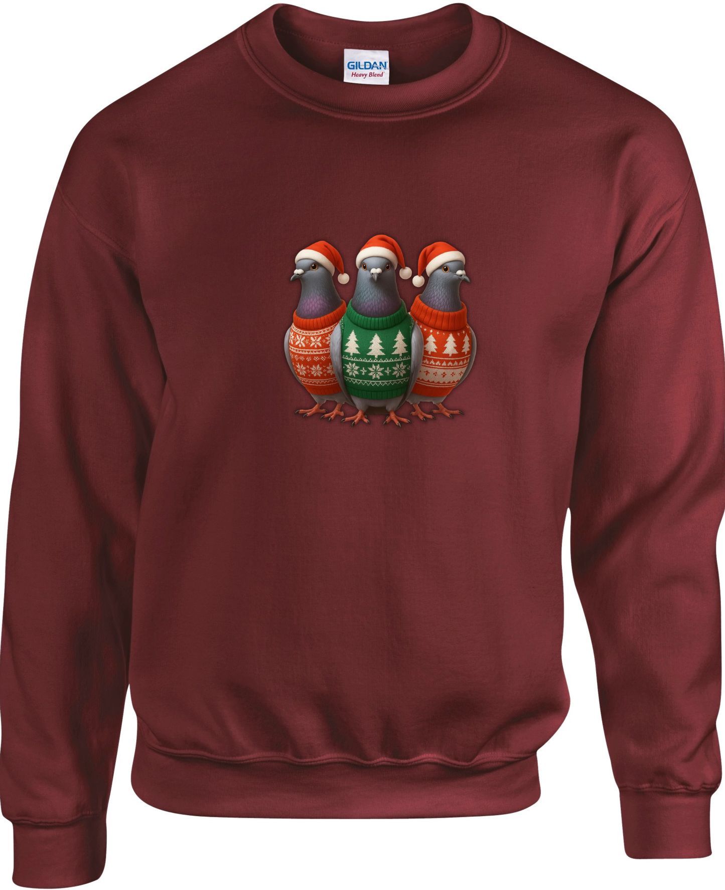 DSK Kerst Sweater - 3 Duiven - Stijlvolle Duivensport Trui