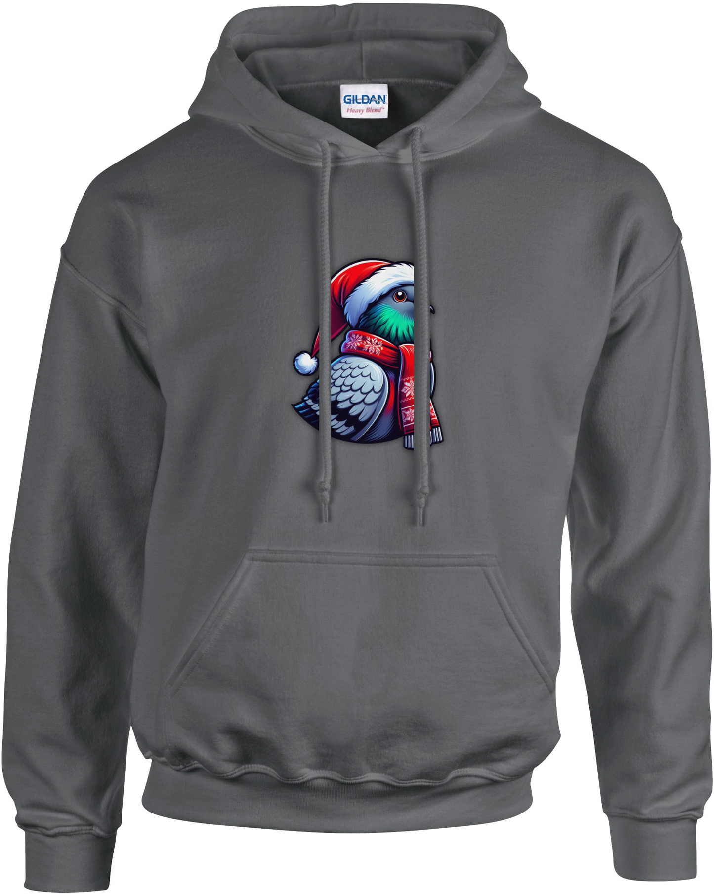 DSK Kerst Hoodie - 1 Duif - Warme Duivensport Hoodie