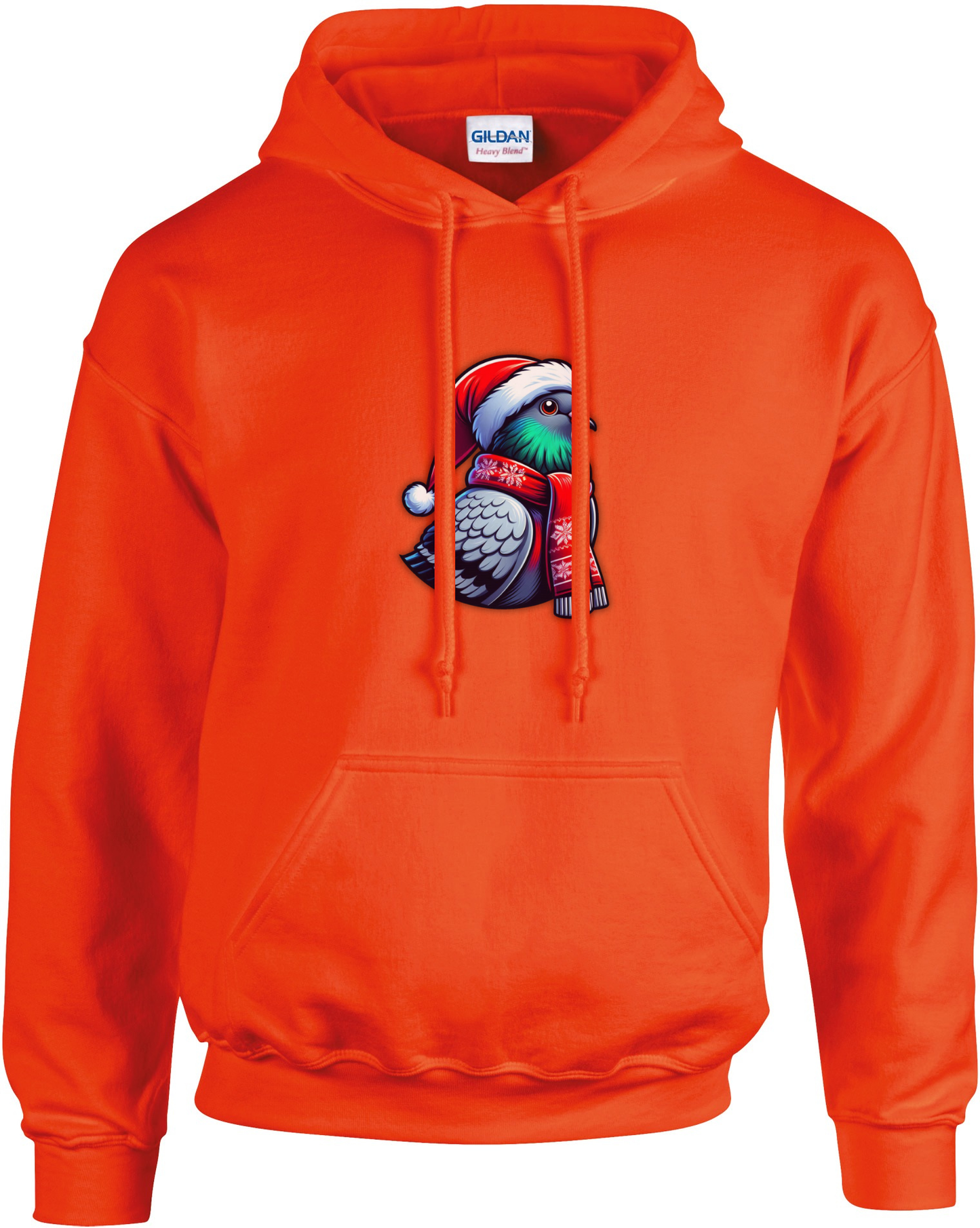 DSK Kerst Hoodie - 1 Duif - Warme Duivensport Hoodie