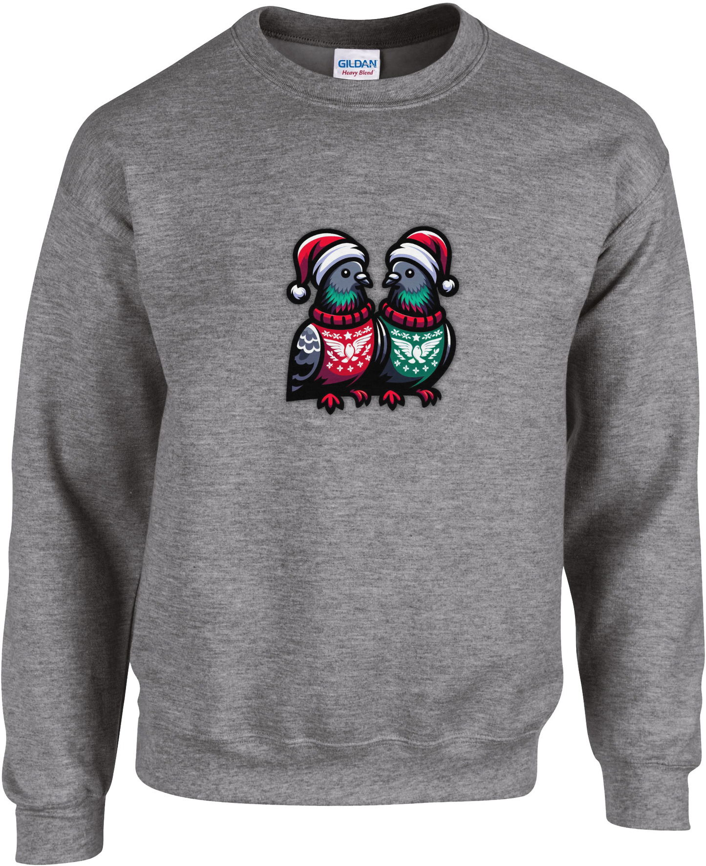 DSK Kerst Sweater - 2 Duiven - Comfortabele Wintertrui