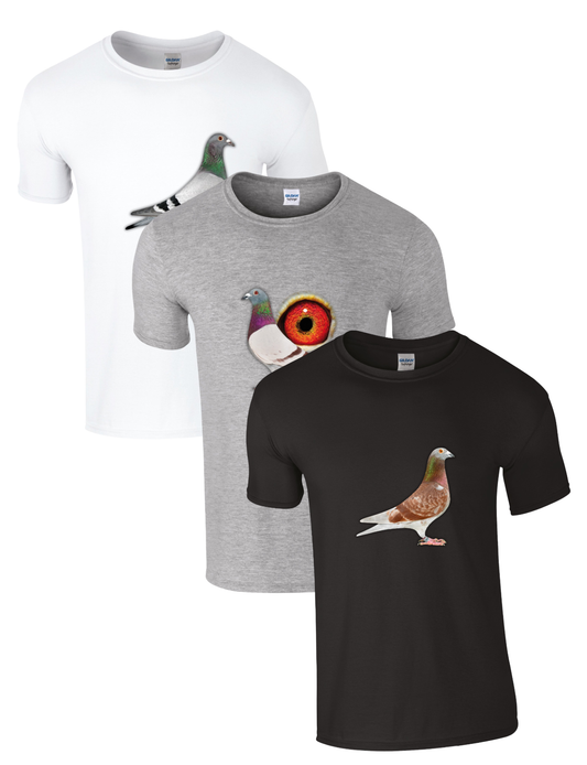 DSK Pigeon Collection T-Shirt - Multi-Pack (2, 3 of 4 stuks)