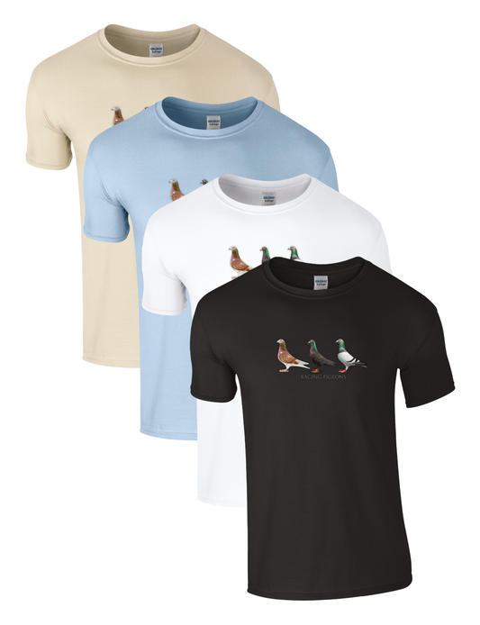 DSK Racing Pigeons T-Shirt - Multi-Pack (2, 3 of 4 stuks)